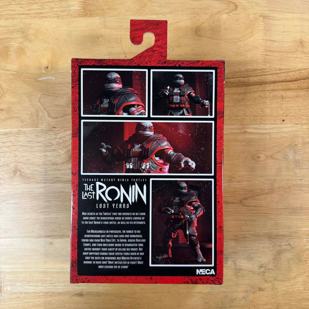 NECA - LAST RONIN - NIGHTWATCHER MICHELANGELO - WINNER PICKS SKETCH!