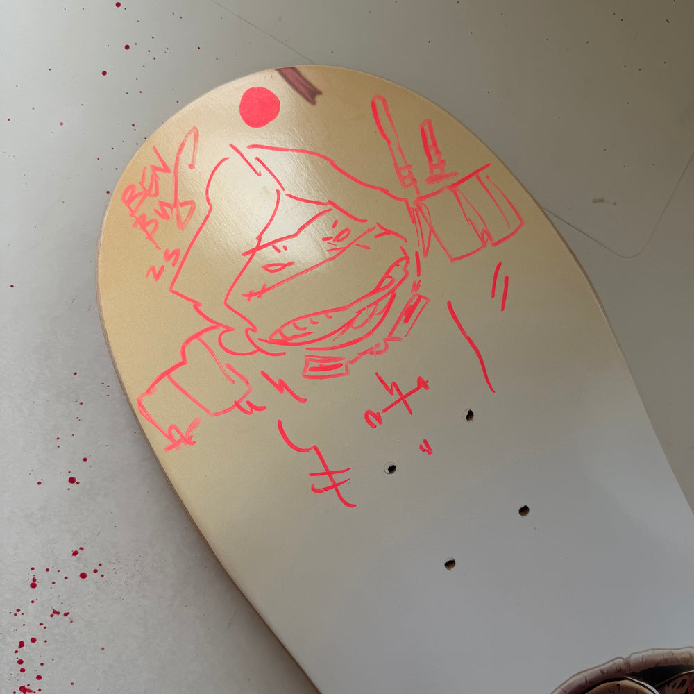 LAST RONIN - ISSUE 2 - SKATEBOARD - SIGNED & SKETCHED