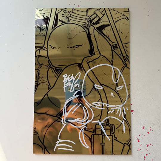 LAST RONIN - LOST YEARS - ISSUE 1 METAL - SIGNED & SKETCHED