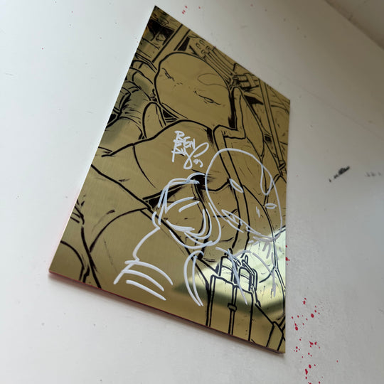 LAST RONIN - LOST YEARS - ISSUE 1 METAL - SIGNED & SKETCHED