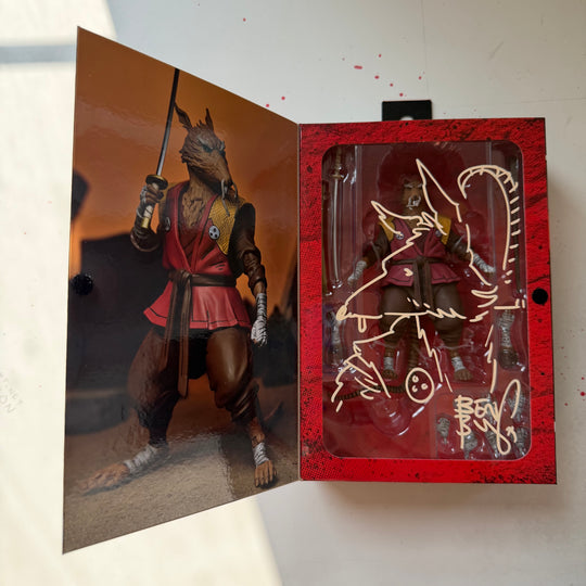 NECA - LAST RONIN - SPLINTER - SIGNED & SKETCHED