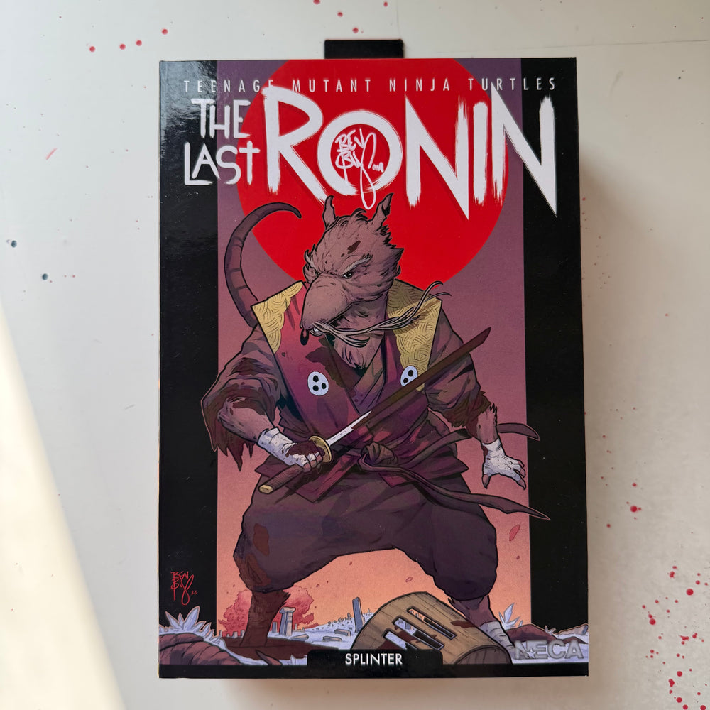 NECA - LAST RONIN - SPLINTER - SIGNED & SKETCHED