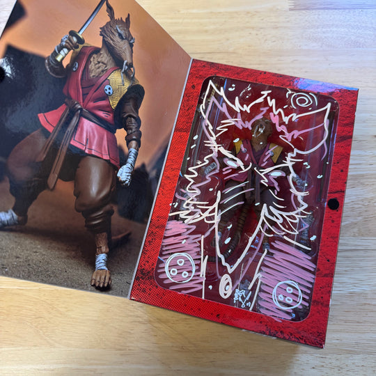 NECA - LAST RONIN - SPLINTER - SIGNED & SKETCHED