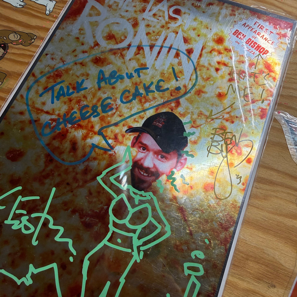 LAST RONIN - ISSUE 1 METAL - SIGNED & SKETCHED BY BISHOP AND EASTMAN