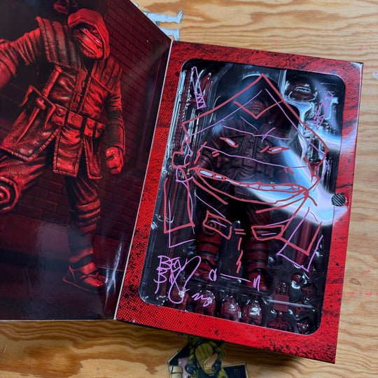 NECA - RED RONIN - SIGNED & SKETCHED