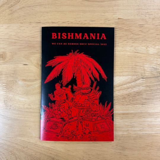 BISHMANIA - RED VARIANT - SIGNED & SKETCHED