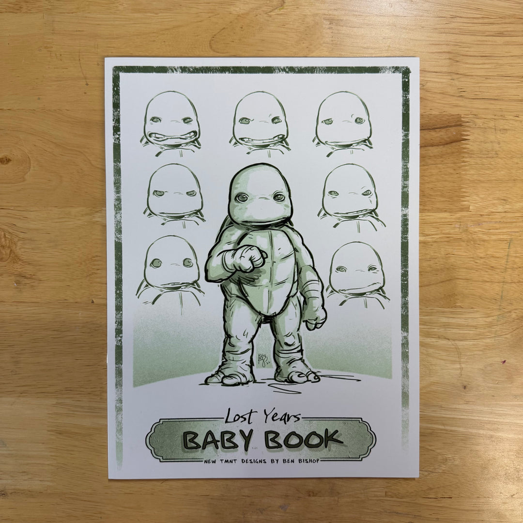 LOST YEARS - BABY BOOK - SIGNED & SKETCHED