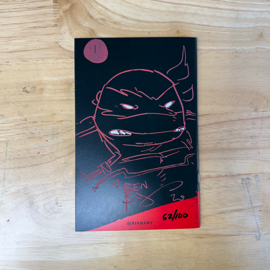 BISHMANIA - RED VARIANT - SIGNED & SKETCHED