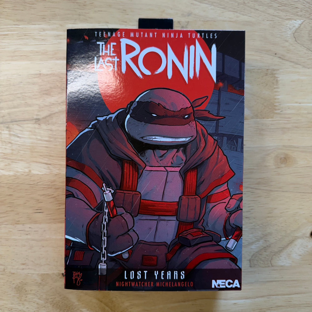 NECA - LAST RONIN - NIGHTWATCHER MIKEY - SIGNED & SKETCHED