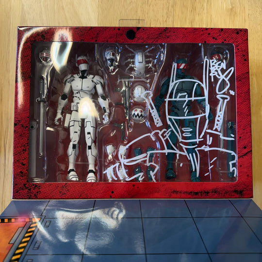 NECA - SYNJA PATROL TROOP REINFORCEMENTS - SIGNED & SKETCHED