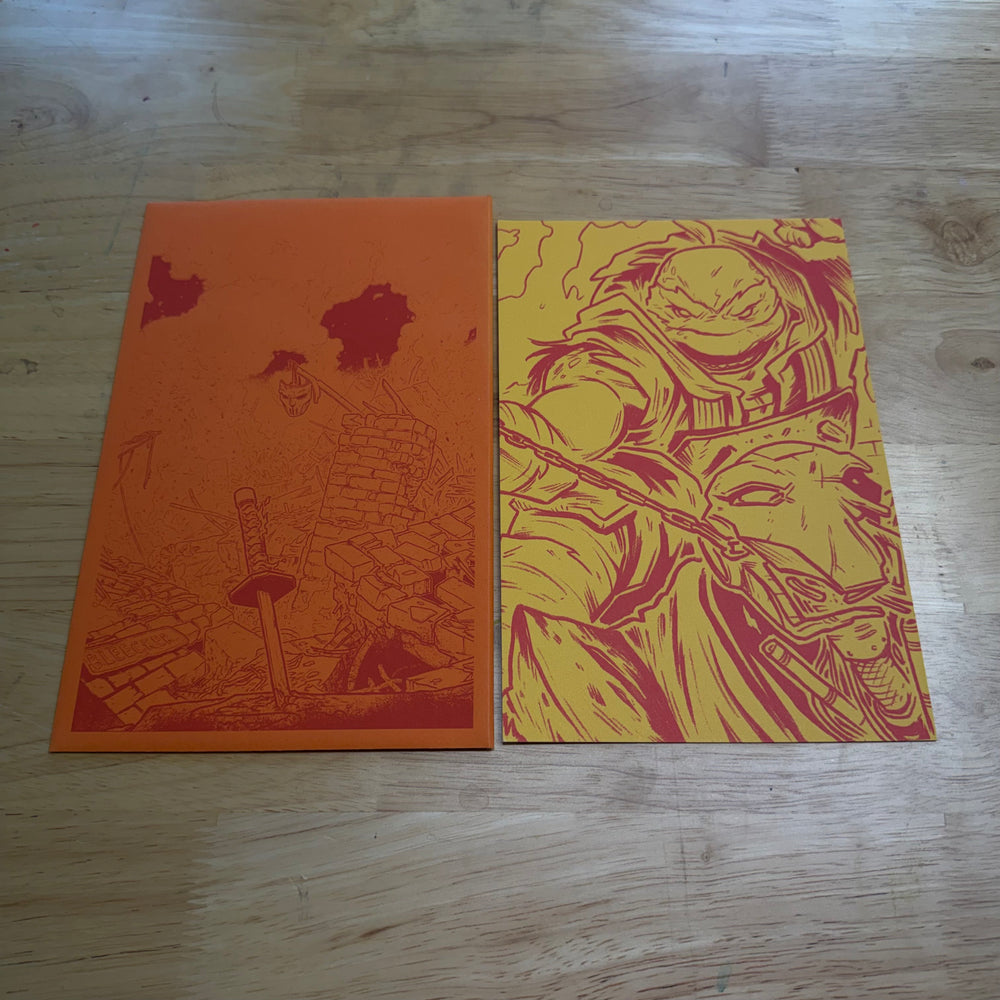 LAST RONIN - 6x9 DOUBLE SIDED PRINT - SIGNED