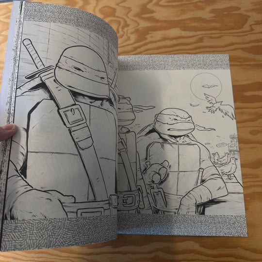 BISH CLUB COLORING BOOK - SIGNED & SKETCHED