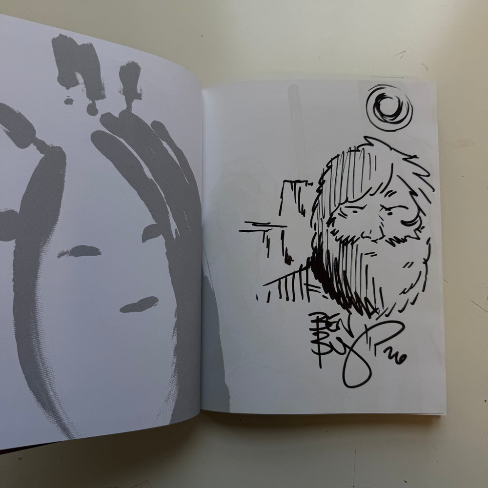 NATHAN THE CAVEMAN 10 YEAR ANNIV. EDITION HARDCOVER - SIGNED & SKETCHED