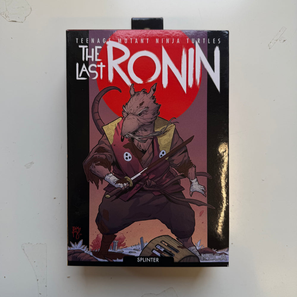 NECA - LAST RONIN - SPLINTER - SIGNED & SKETCHED
