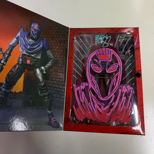 NECA - FOOTBOT - SIGNED & SKETCHED