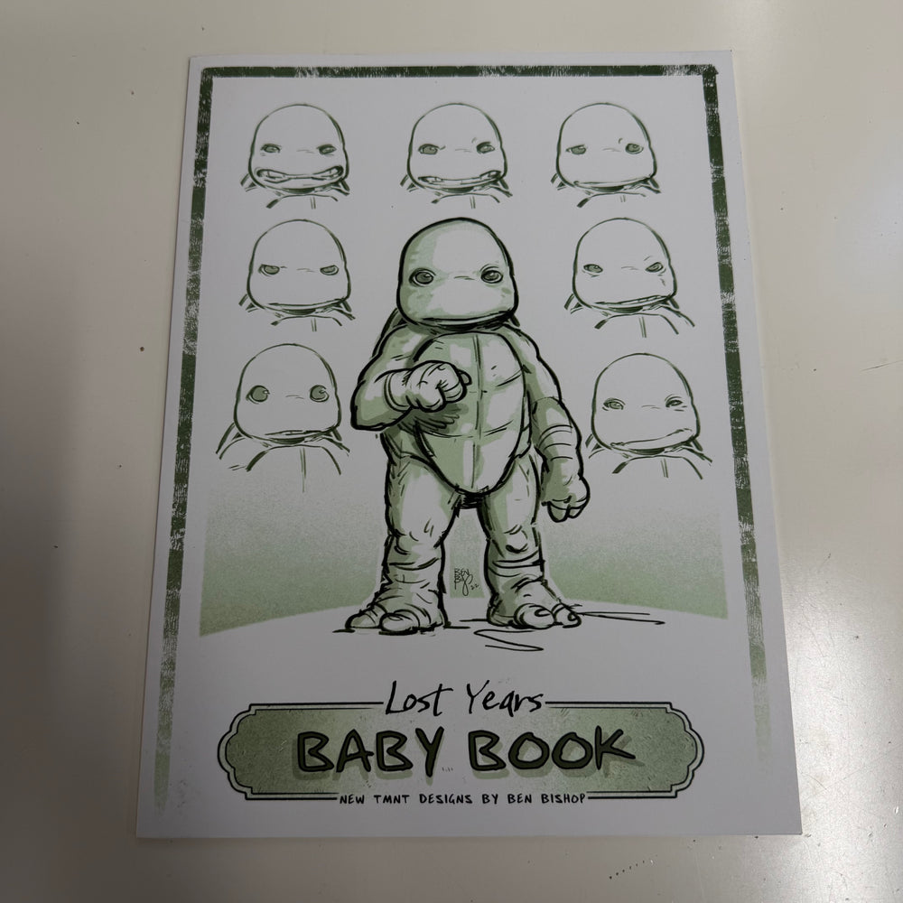 LOST YEARS - BABY BOOK - BIG SKETCH