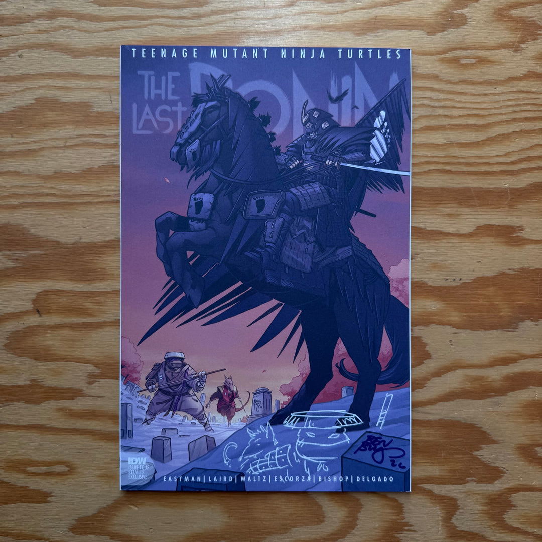 LAST RONIN - ISSUE 4 - SIGNED & SKETCHED