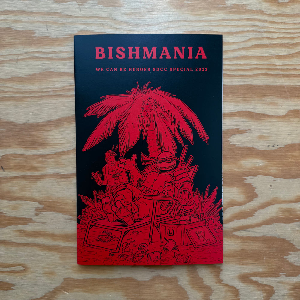 BISHMANIA - RED VARIANT - SIGNED & SKETCHED
