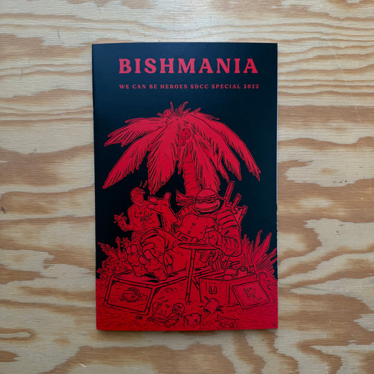 BISHMANIA - RED VARIANT - SIGNED & SKETCHED