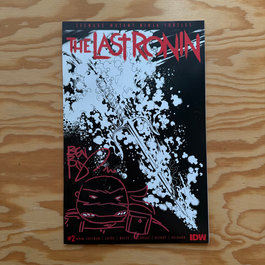 LAST RONIN - REISSUE 2 - ESCORZA VARIANT - SIGNED & SKETCHED