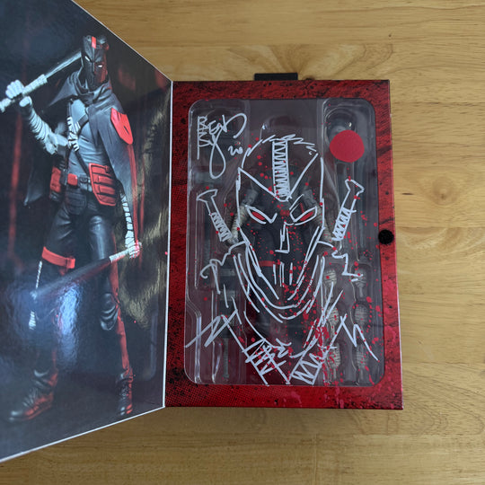 NECA - LAST RONIN - NIGHTWATCHER CASEY - SIGNED & SKETCHED
