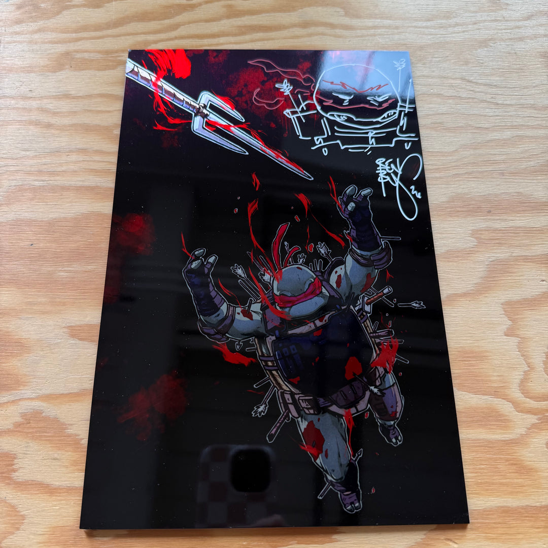 LAST RONIN - REISSUE 2 METAL - SIGNED & SKETCHED