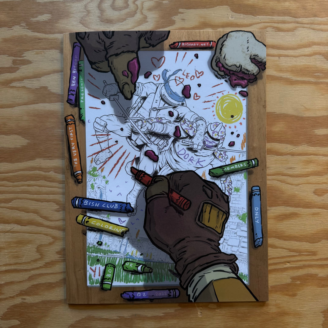 BISH CLUB COLORING BOOK - WINNER PICKS SKETCH!