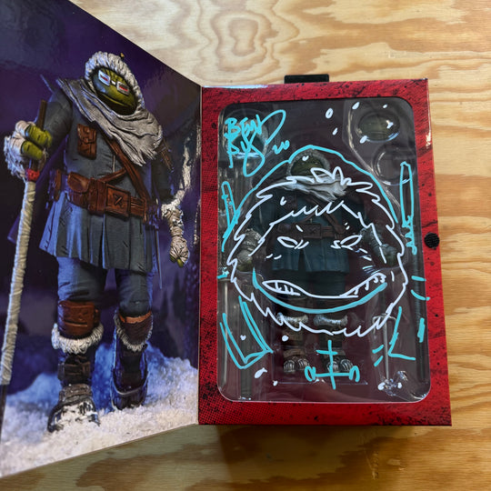 NECA - LOST YEARS - MICHELANGELO - SIGNED & SKETCHED