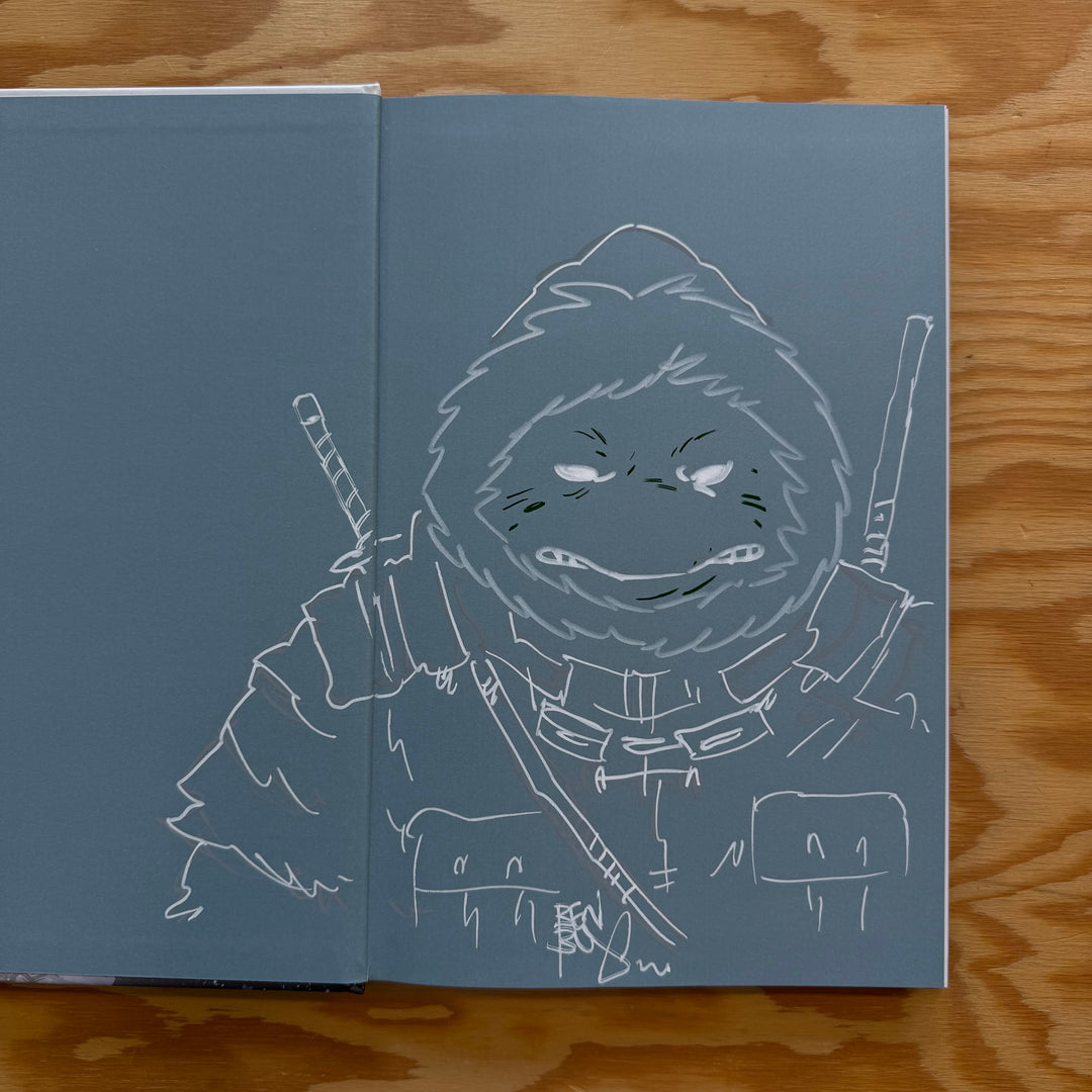 LAST RONIN - LOST YEARS - THE COVERS HARDCOVER - SIGNED & SKETCHED