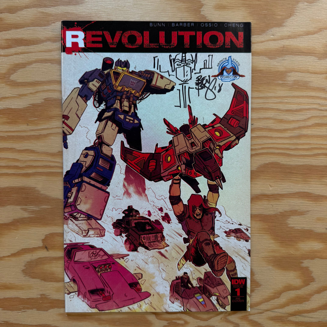 REVOLUTION #1 - GSCC VARIANT- SIGNED & SKETCHED