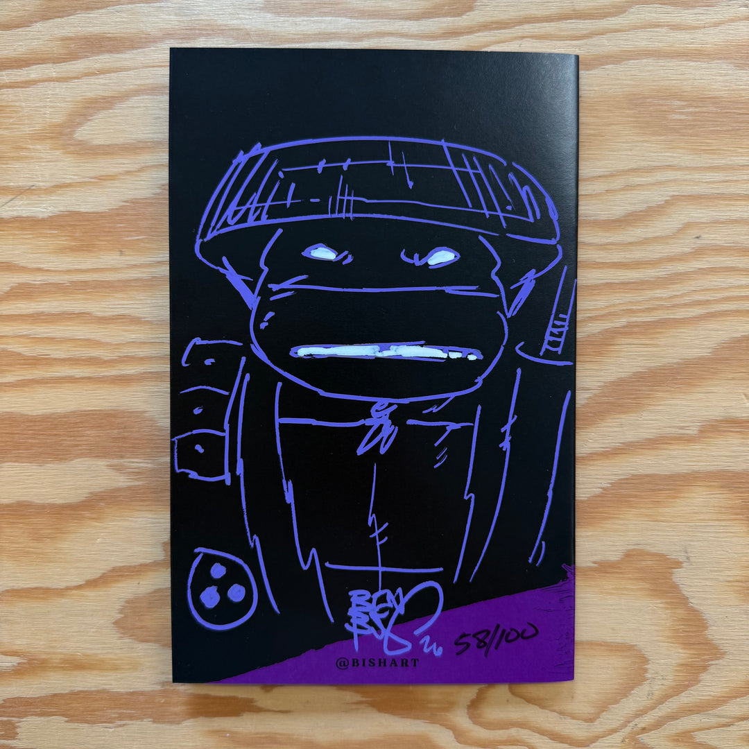 BISHMANIA - PURPLE VARIANT - SIGNED & SKETCHED