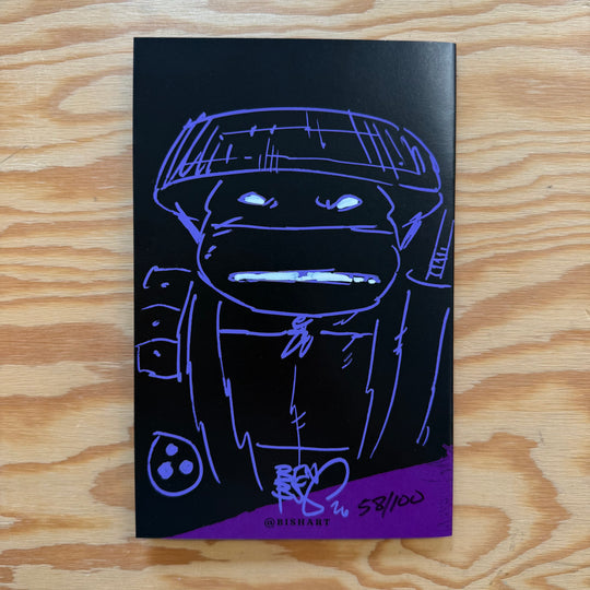 BISHMANIA - PURPLE VARIANT - SIGNED & SKETCHED