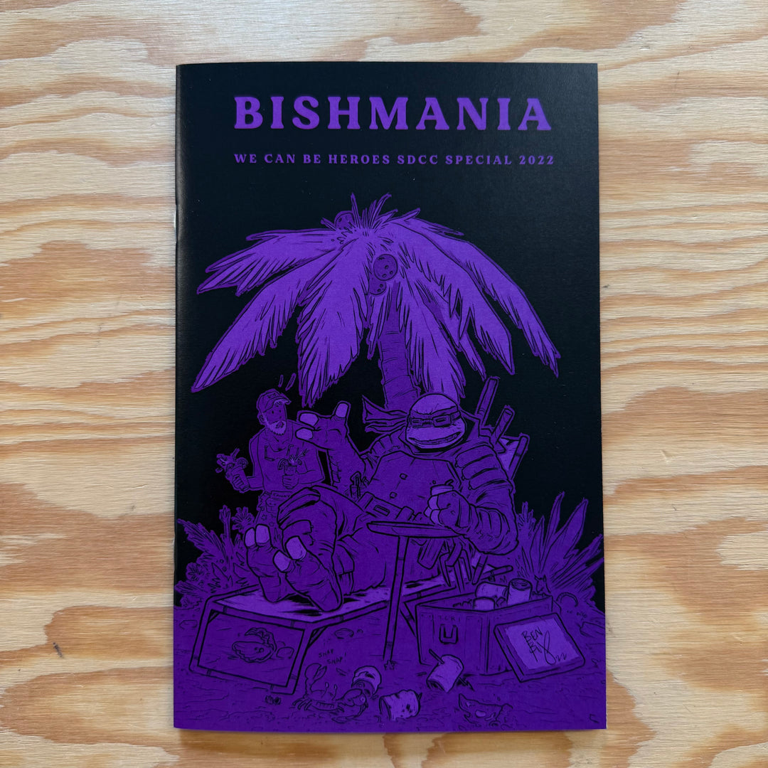 BISHMANIA - PURPLE VARIANT - SIGNED & SKETCHED