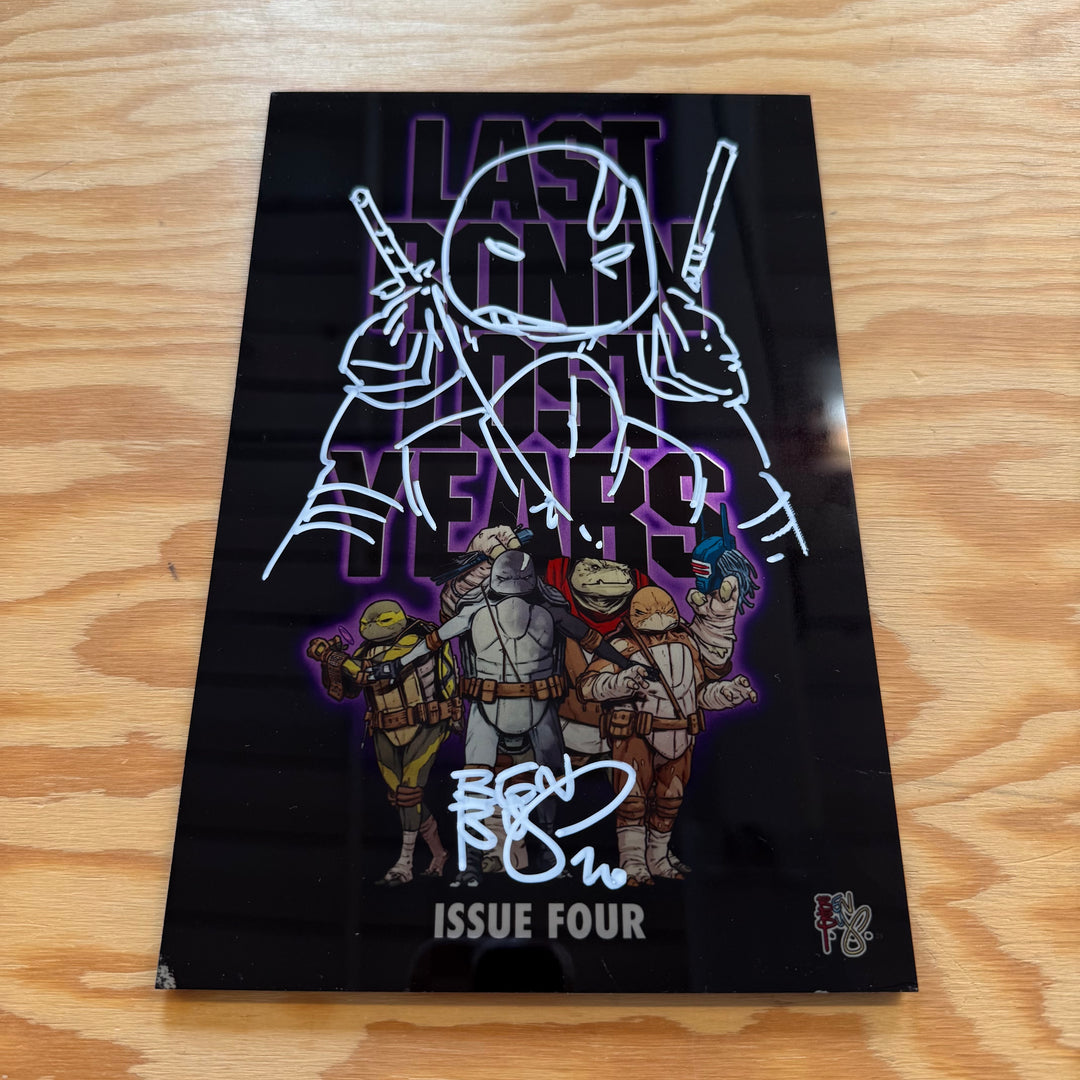 LOST YEARS - ISSUE 4 - METAL VARIANT - SIGNED & SKETCHED