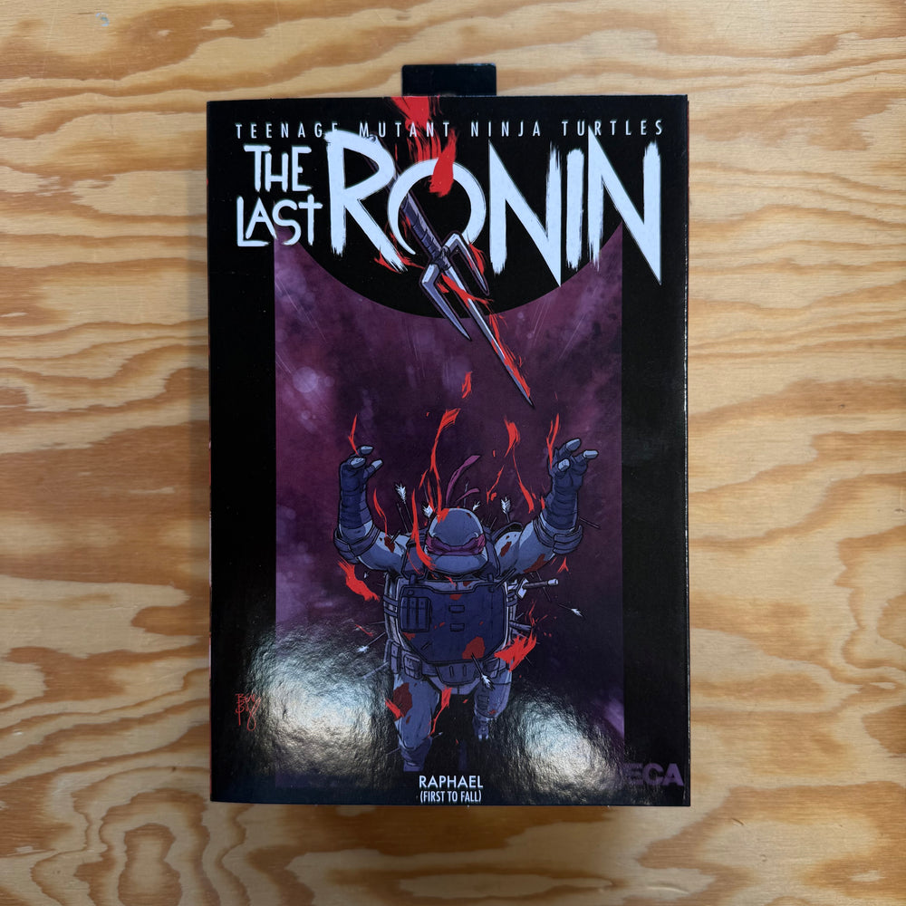 NECA - LAST RONIN - FIRST TO FALL RAPHAEL - SIGNED & SKETCHED