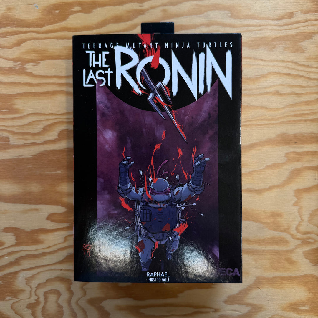 NECA - LAST RONIN - FIRST TO FALL RAPHAEL - SIGNED & SKETCHED