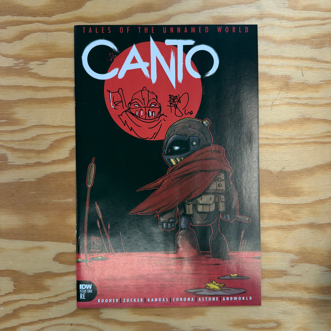 CANTO - TALES OF THE UNNAMED WORLD - ISSUE 1 - WHATNOT EXCLUSIVE - SIGNED & SKETCHED