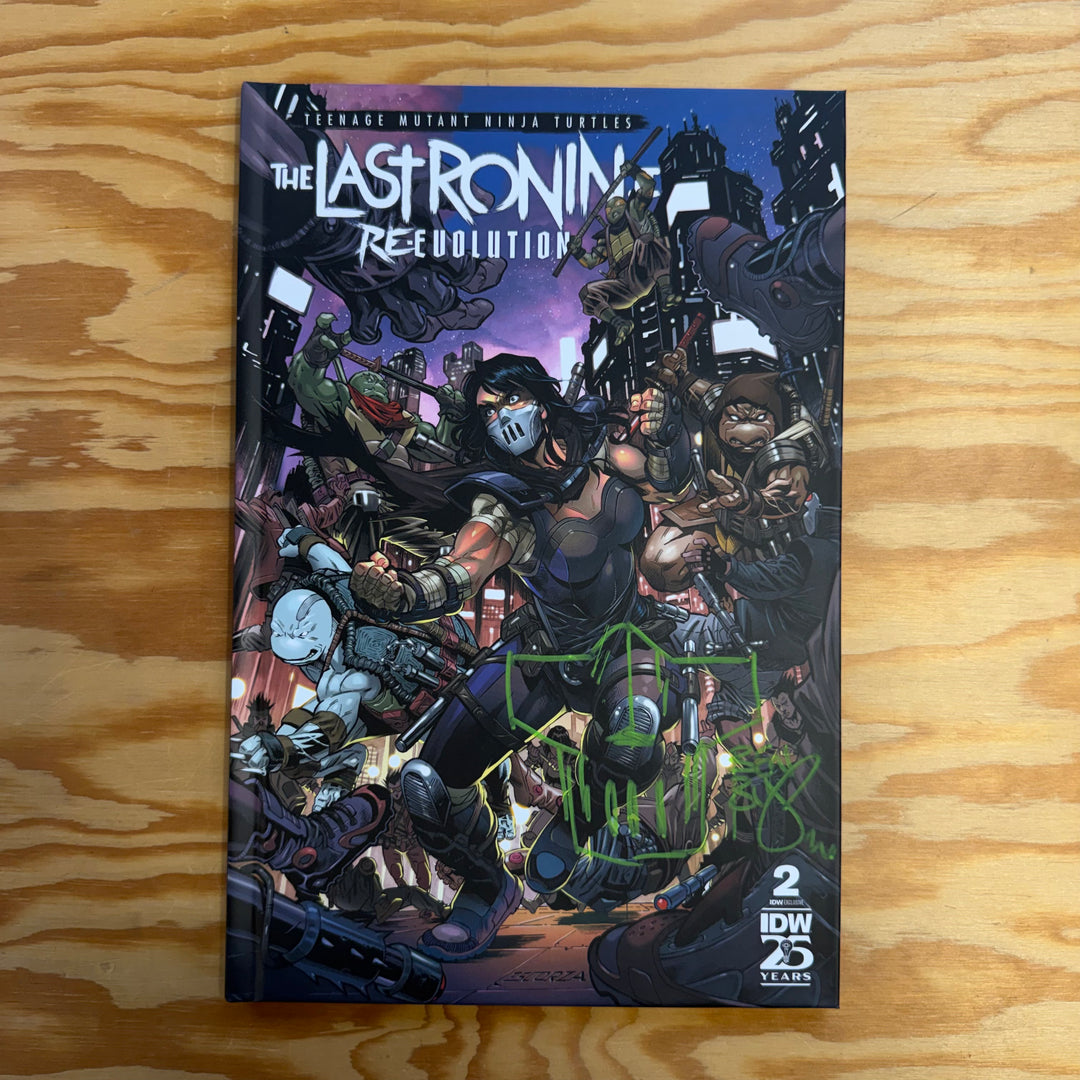 LAST RONIN II RE-EVOLUTION - ISSUE 2 HARDCOVER - SIGNED & SKETCHED