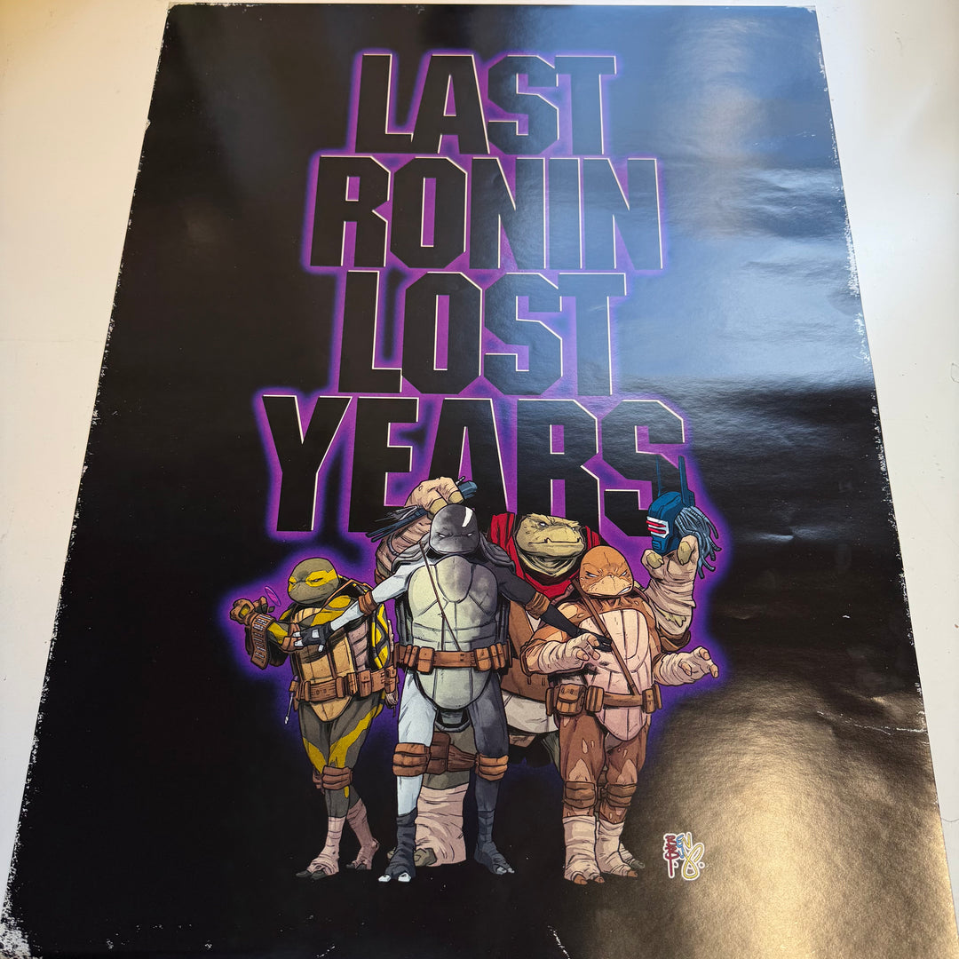 LAST RONIN - LOST YEARS - ISSUE 4 - 18x24 POSTER - WINNER PICKS SKETCH!