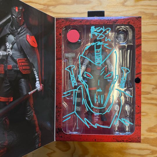 NECA - LAST RONIN - NIGHTWATCHER CASEY - SIGNED & SKETCHED