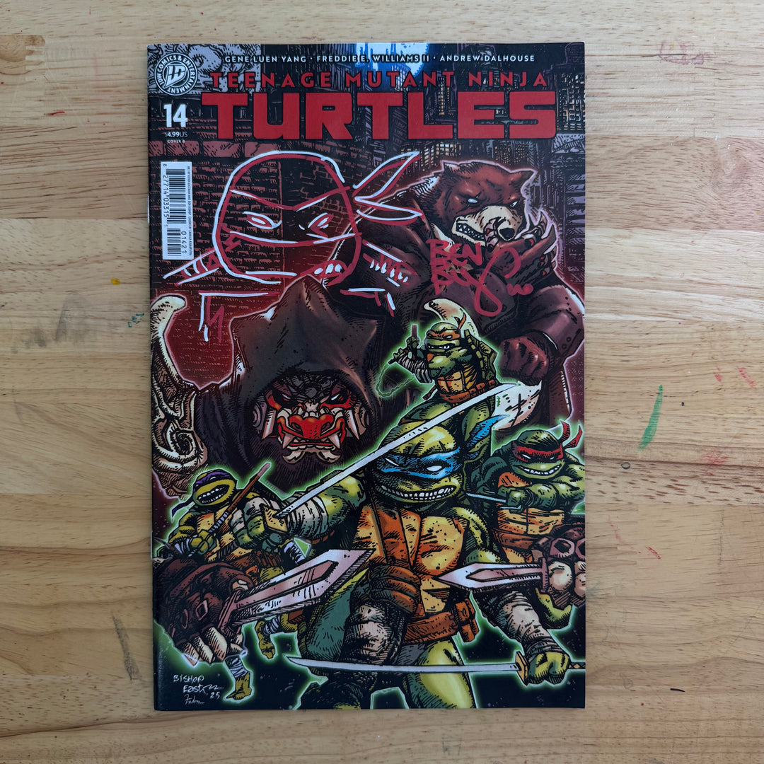 TMNT - ISSUE 14 - SIGNED & SKETCHED