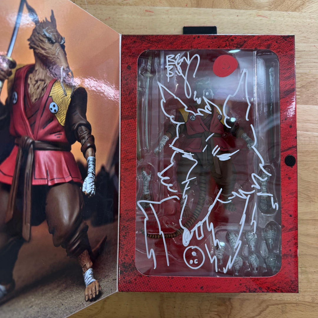 NECA - LAST RONIN - SPLINTER - SIGNED & SKETCHED