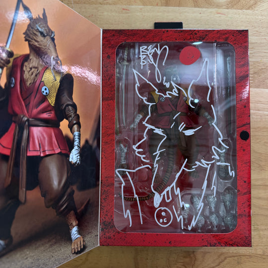 NECA - LAST RONIN - SPLINTER - SIGNED & SKETCHED