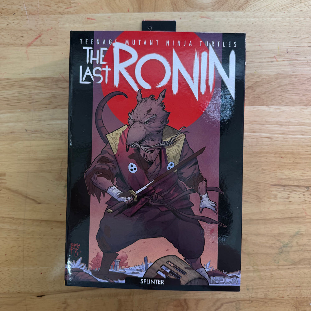 NECA - LAST RONIN - SPLINTER - SIGNED & SKETCHED