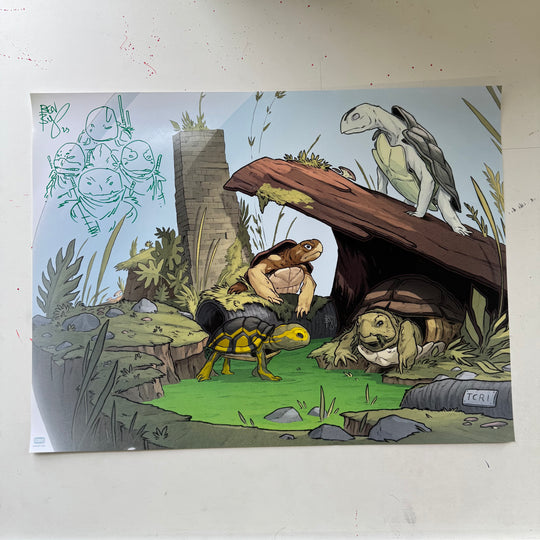 LAST RONIN - LOST YEARS - ISSUE 5 - 18x24 POSTER - SIGNED & SKETCHED