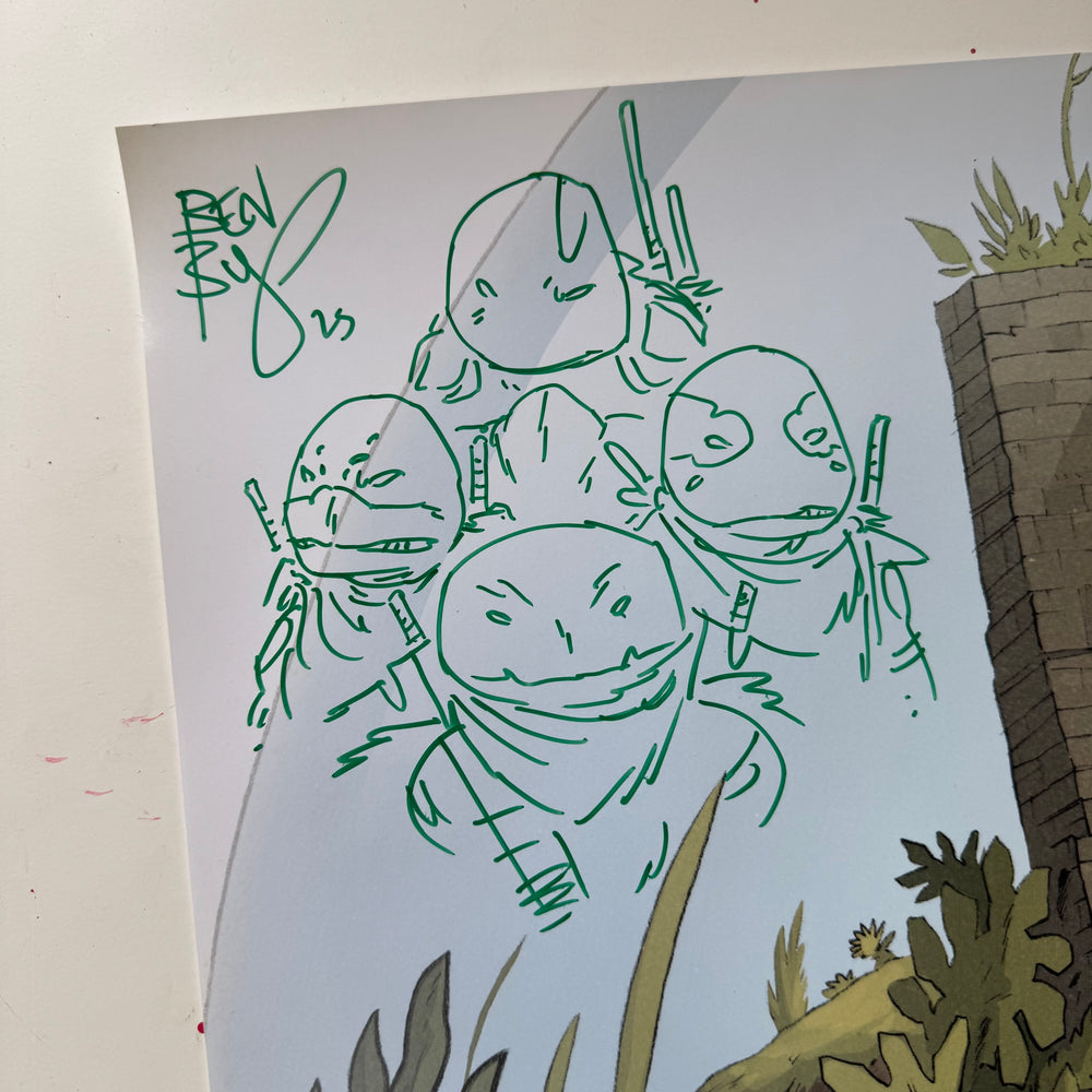 LAST RONIN - LOST YEARS - ISSUE 5 - 18x24 POSTER - SIGNED & SKETCHED