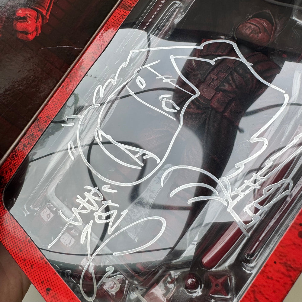 NECA - LAST RONIN - ROGUE DERELICT - SIGNED & SKETCHED