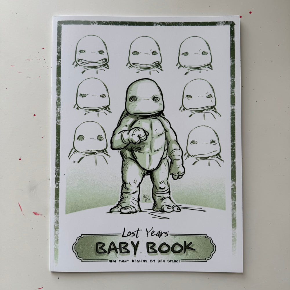 LOST YEARS BABY BOOK - SIGNED & SKETCHED