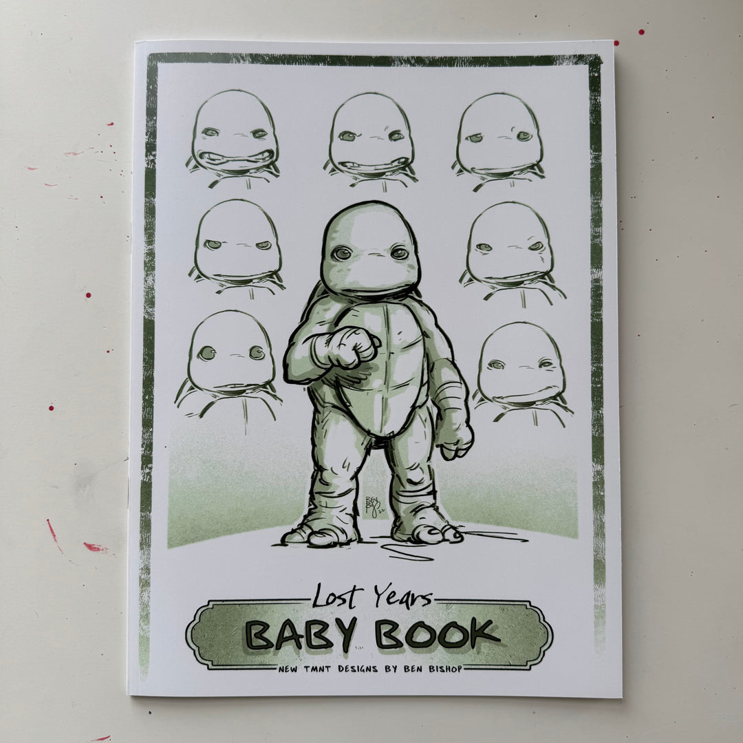 LOST YEARS BABY BOOK - SIGNED & SKETCHED