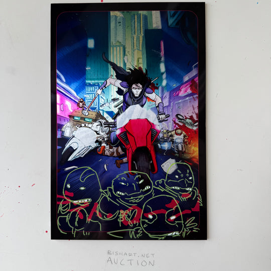 LAST RONIN II RE-EVOLUTION - ISSUE 2 METAL - SIGNED & SKETCHED